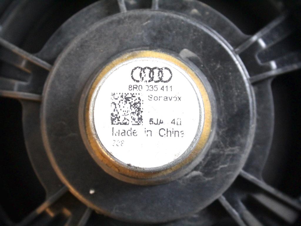 8R0035411 CASSA ALTOPARLANTE PORTA POSTERIORE AUDI Q3 2.0 D 103 KW 5P (2013) RICAMBIO USATO