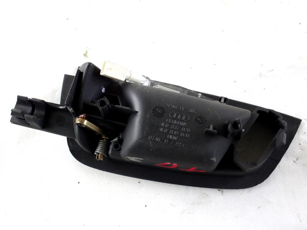 4E0837020 MANIGLIA INTERNA PORTA POSTERIORE DESTRA AUDI A8 3.0 D 171 KW 4X4 (2005) RICAMBIO USATO