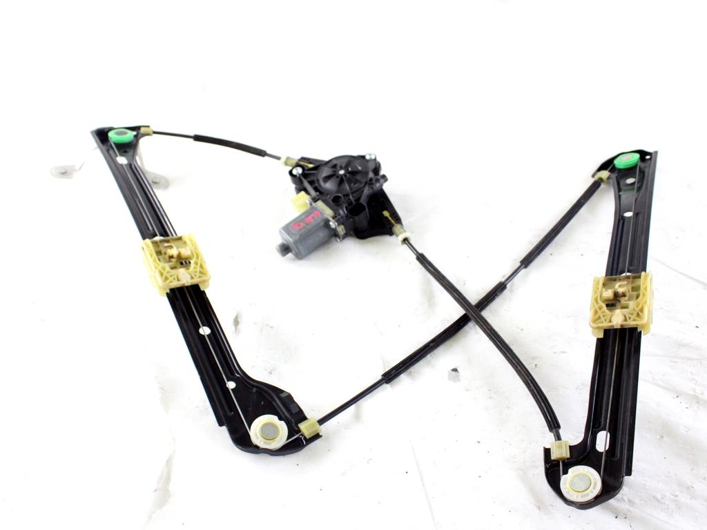 5G837462H MOTORINO MECCANISMO ALZA-VETRO ALZA-CRISTALLO PORTA ANTERIORE DESTRA VOLKSWAGEN GOLF 7 1.6 D 81KW 6M 5P (2014) RICAMBIO USATO 5Q4959802B