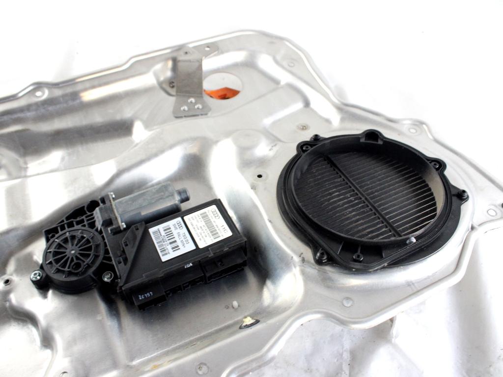 4E0837461B MOTORINO MECCANISMO ALZA-VETRO ALZA-CRISTALLO PORTA ANTERIORE SINISTRA AUDI A8 3.0 D 171 KW 4X4 (2005) RICAMBIO USATO 4E1959801F