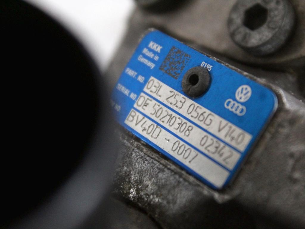 03L253056G TURBINA TURBOCOMPRESSORE AUDI Q3 2.0 D 103 KW 5P (2013) RICAMBIO USATO