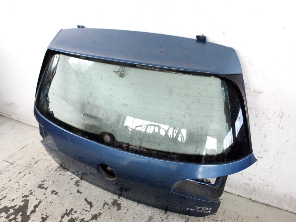 5G6827025Q PORTELLONE COFANO POSTERIORE BAULE VOLKSWAGEN GOLF 7 1.6 D 81KW 6M 5P (2014) RICAMBIO USATO CON LUNOTTO TERMICO