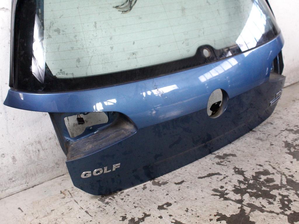 5G6827025Q PORTELLONE COFANO POSTERIORE BAULE VOLKSWAGEN GOLF 7 1.6 D 81KW 6M 5P (2014) RICAMBIO USATO CON LUNOTTO TERMICO