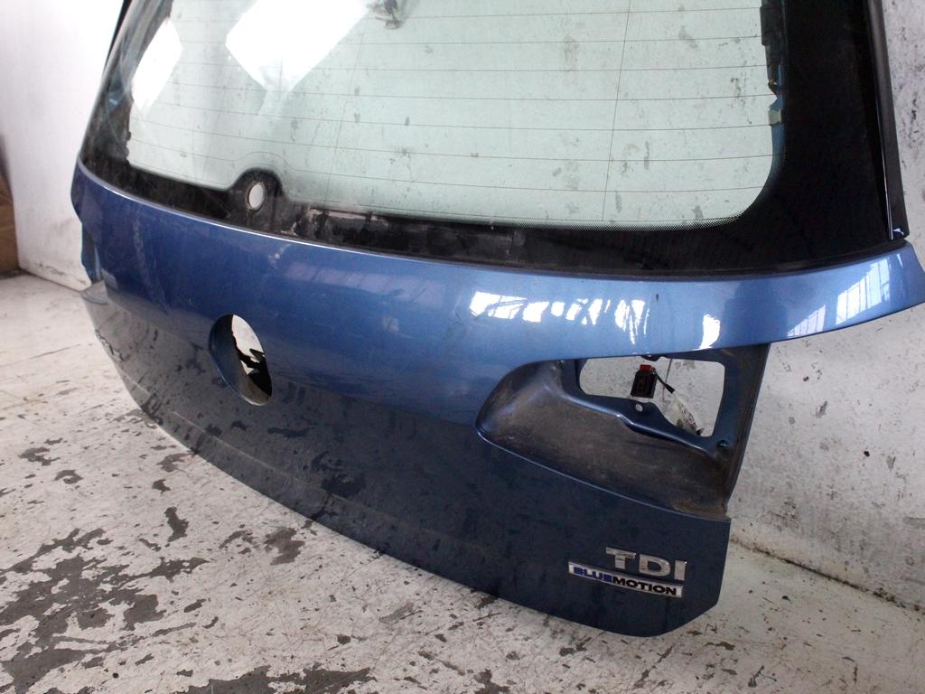 5G6827025Q PORTELLONE COFANO POSTERIORE BAULE VOLKSWAGEN GOLF 7 1.6 D 81KW 6M 5P (2014) RICAMBIO USATO CON LUNOTTO TERMICO