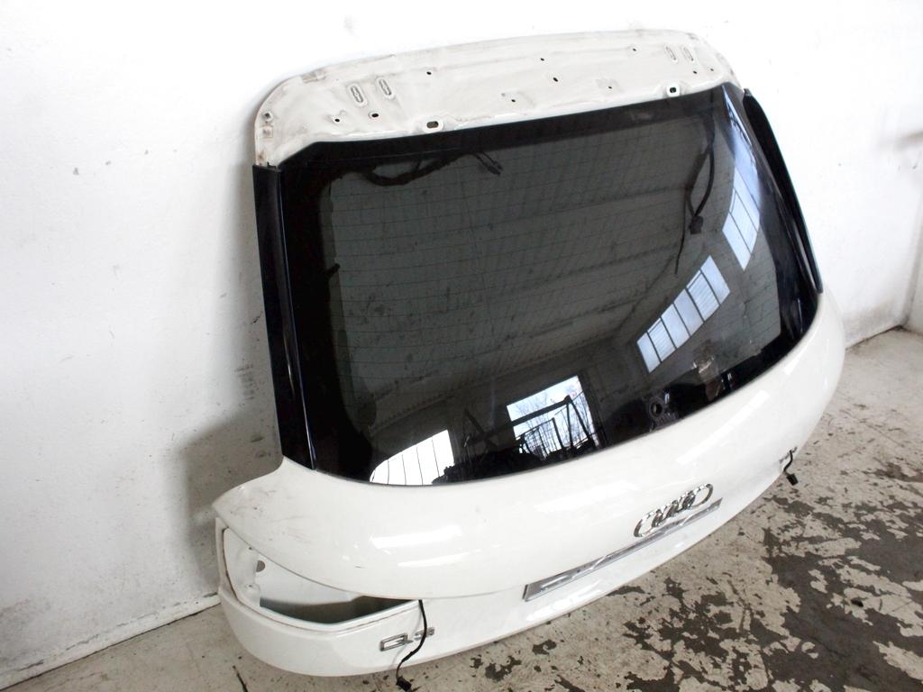 8U0827025B PORTELLONE COFANO POSTERIORE BAULE AUDI Q3 2.0 D 103 KW 5P (2013) RICAMBIO USATO