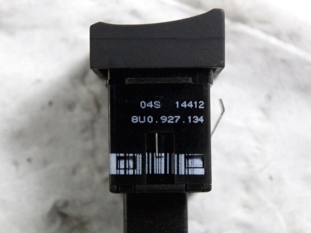 8U0927134 COMANDO INTERRUTTORE ESP CONTROLLO DI STABILITÀ OFF AUDI Q3 2.0 D 103 KW 5P (2013) RICAMBIO USATO