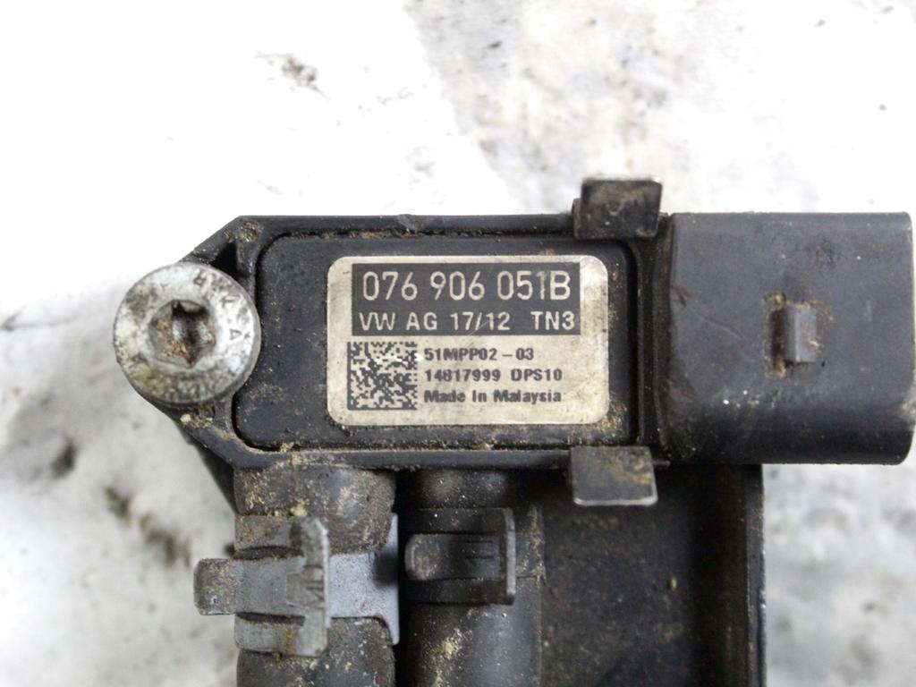 076906051B SENSORE DI PRESSIONE SCARICO AUDI Q3 2.0 D 103 KW 5P (2013) RICAMBIO USATO