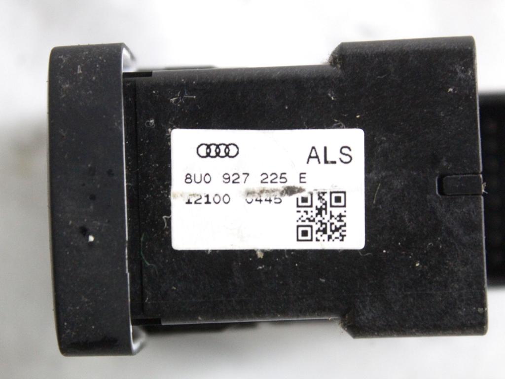 8U0927225E COMANDO INTERRUTTORE FRENO DI STAZIONAMENTO A MANO ELETTRICO AUDI Q3 2.0 D 103 KW 5P (2013) RICAMBIO USATO