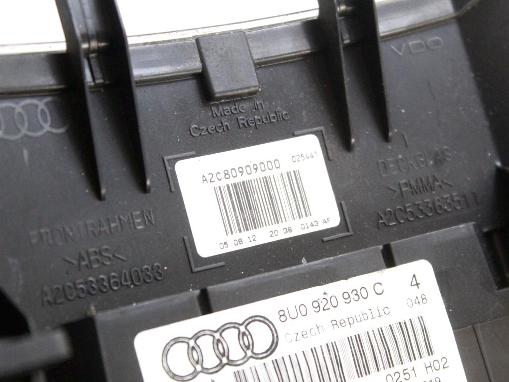 03L906018CN KIT ACCENSIONE AVVIAMENTO AUDI Q3 2.0 D 103 KW 5P (2013) RICAMBIO USATO CON CENTRALINA MOTORE, QUADRO STRUMENTI CONTACHILOMETRI, BLOCCHETTI ACCENSIONE AVVIAMENTO CON CHIAVE 8X0907063K