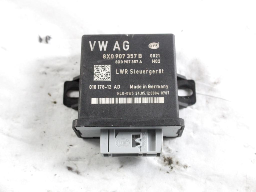 8K0907357B CENTRALINA REGOLAZIONE PROFONDITÀ FARI AUDI A4 B8 SW 2.0 D 105KW AUT 5P (2009) RICAMBIO USATO