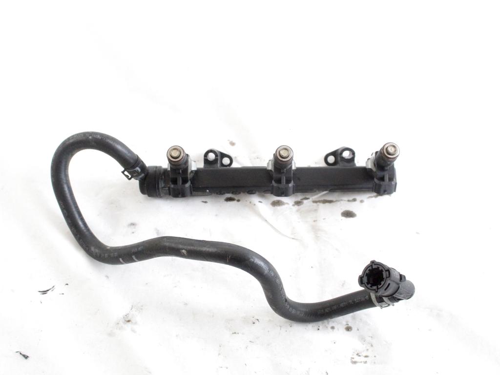 04C133313 TUBO INIEZIONE E SERIE INIETTORI BENZINA VOLKSWAGEN UP 1.0 M 50KW 5M 5P (2019) RICAMBIO USATO 04E906031H