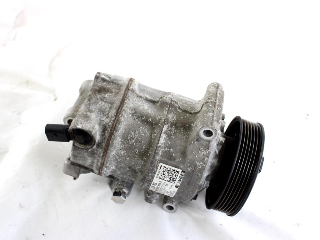 5Q0820803E COMPRESSORE CLIMATIZZATORE CLIMA A/C SKODA RAPID 1.6 D 66KW 5M 5P (2015) RICAMBIO USATO