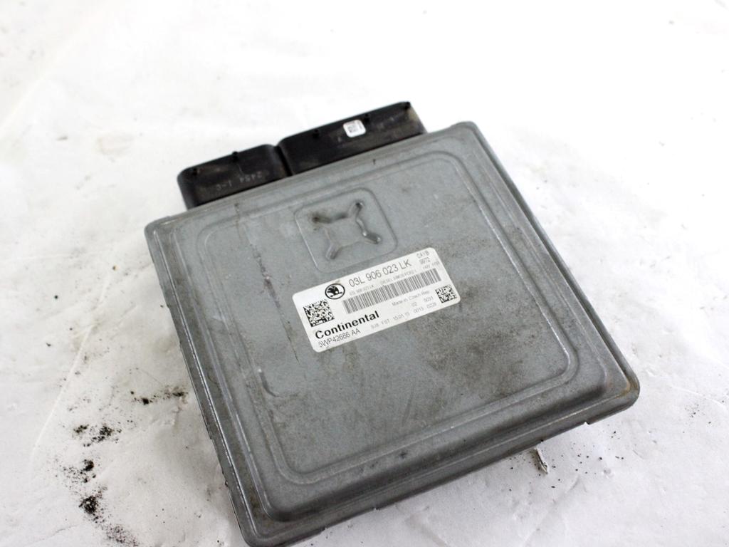03L906023LK KIT ACCENSIONE AVVIAMENTO SKODA RAPID 1.6 D 66KW 5M 5P (2015) RICAMBIO USATO CON CENTRALINA MOTORE, BLOCCHETTI ACCENSIONE APERTURA, QUADRO STRUMENTI CONTACHILOMETRI 6R0937086R 6RA905865A