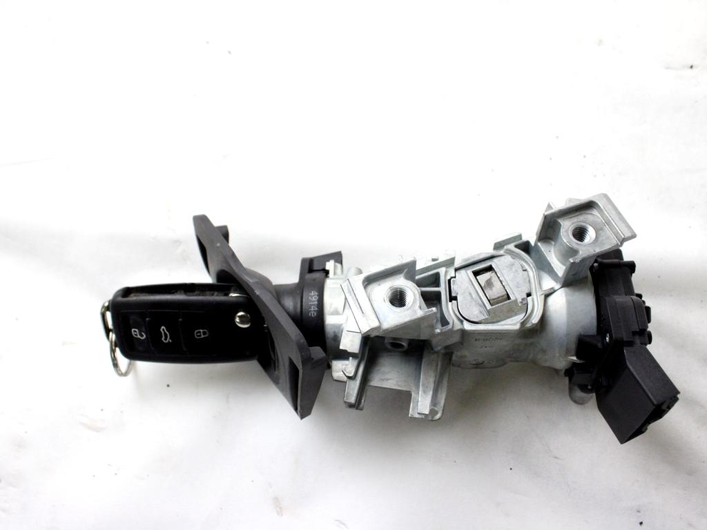 03L906023LK KIT ACCENSIONE AVVIAMENTO SKODA RAPID 1.6 D 66KW 5M 5P (2015) RICAMBIO USATO CON CENTRALINA MOTORE, BLOCCHETTI ACCENSIONE APERTURA, QUADRO STRUMENTI CONTACHILOMETRI 6R0937086R 6RA905865A