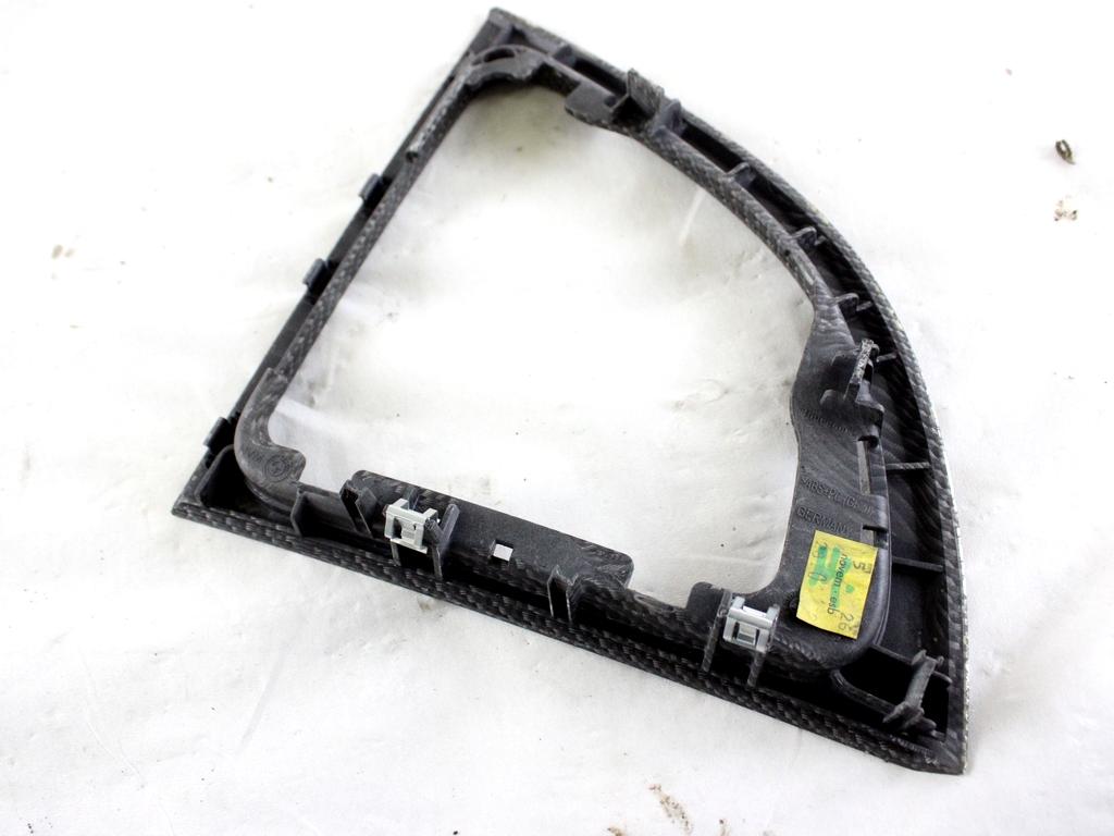 51169121724 MASCHERINA MODANATURA RIVESTIMENTO TUNNEL CENTRALE BMW SERIE 1 123D E82 2.0 D 150KW 6M 2P (2009) RICAMBIO USATO 
