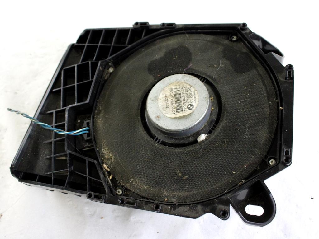 65139143233 CASSA ALTOPARLANTE SUBWOOFER ANTERIORE SINISTRA BMW SERIE 1 123D E82 2.0 D 150KW 6M 2P (2009) RICAMBIO USATO 
