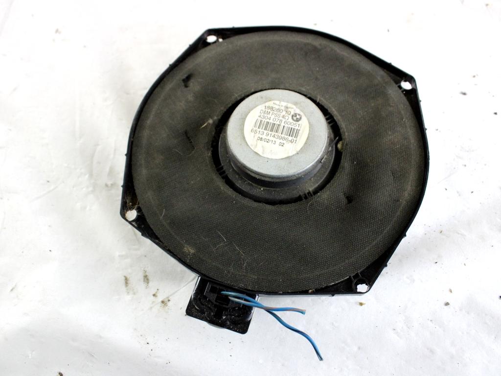 65139143986 CASSA ALTOPARLANTE ANTERIORE DESTRA BMW SERIE 1 123D E82 2.0 D 150KW 6M 2P (2009) RICAMBIO USATO 