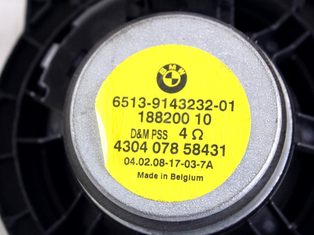 65139143232 CASSA ALTOPARLANTE ANTERIORE BMW SERIE 1 123D E82 2.0 D 150KW 6M 2P (2009) RICAMBIO USATO 