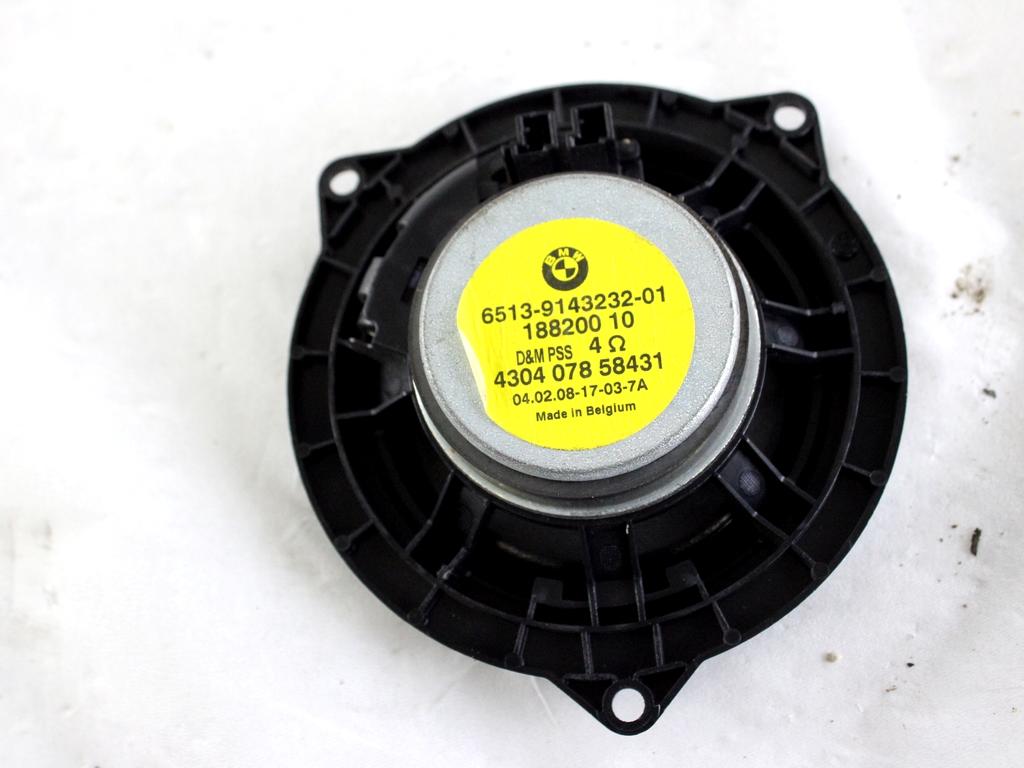 65139143232 CASSA ALTOPARLANTE ANTERIORE BMW SERIE 1 123D E82 2.0 D 150KW 6M 2P (2009) RICAMBIO USATO 