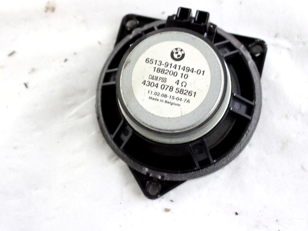 65139141494 CASSA ALTOPARLANTE POSTERIORE BMW SERIE 1 123D E82 2.0 D 150KW 6M 2P (2009) RICAMBIO USATO 