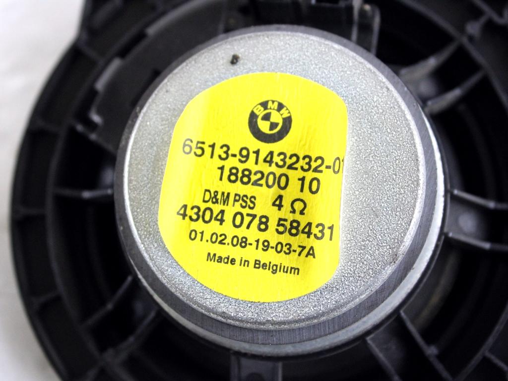 65139143232 CASSA ALTOPARLANTE ANTERIORE BMW SERIE 1 123D E82 2.0 D 150KW 6M 2P (2009) RICAMBIO USATO 