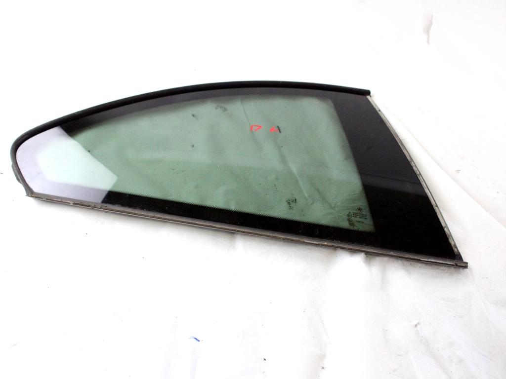 51372996218 VETRO FISSO PARAFANGO POSTERIORE DESTRO BMW SERIE 1 123D E82 2.0 D 150KW 6M 2P (2009) RICAMBIO USATO 