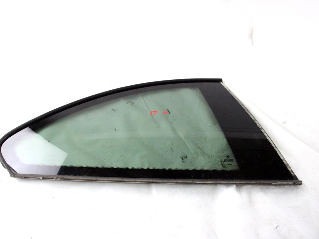 51372996218 VETRO FISSO PARAFANGO POSTERIORE DESTRO BMW SERIE 1 123D E82 2.0 D 150KW 6M 2P (2009) RICAMBIO USATO 