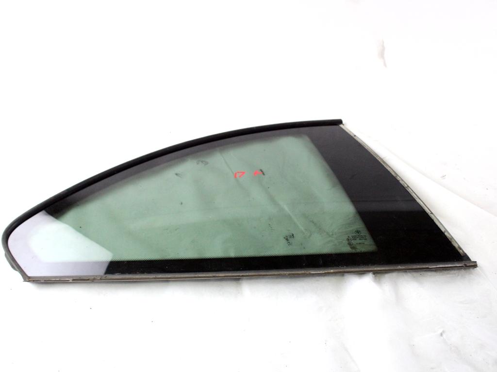 51372996218 VETRO FISSO PARAFANGO POSTERIORE DESTRO BMW SERIE 1 123D E82 2.0 D 150KW 6M 2P (2009) RICAMBIO USATO 