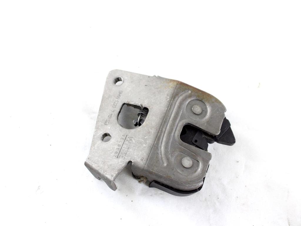 52207112863 AGGANCIO SERRATURA SEDILE POSTERIORE LATO SINISTRO BMW SERIE 1 123D E82 2.0 D 150KW 6M 2P (2009) RICAMBIO USATO