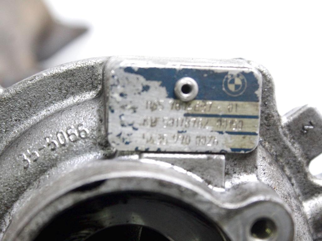 11657804637 TURBINA TURBOCOMPRESSORE SUPPLEMENTARE CON COLLETTORE DI SCARICO BMW SERIE 1 123D E82 2.0 D 150KW 6M 2P (2009) RICAMBIO USATO