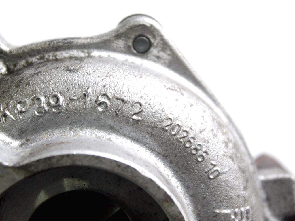 11657804637 TURBINA TURBOCOMPRESSORE SUPPLEMENTARE CON COLLETTORE DI SCARICO BMW SERIE 1 123D E82 2.0 D 150KW 6M 2P (2009) RICAMBIO USATO