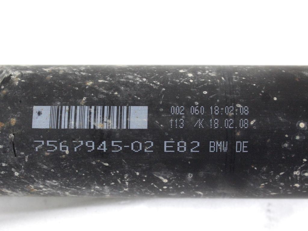 7567945 ALBERO DI TRASMISSIONE POSTERIORE GUIDA BMW SERIE 1 123D E82 2.0 D 150KW 6M 2P (2009) RICAMBIO USATO