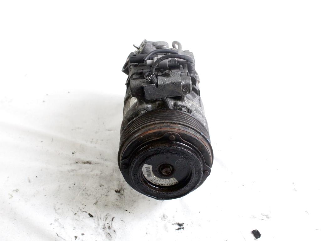 64526987862 COMPRESSORE CLIMATIZZATORE CLIMA A/C BMW SERIE 1 123D E82 2.0 D 150KW 6M 2P (2009) RICAMBIO USATO