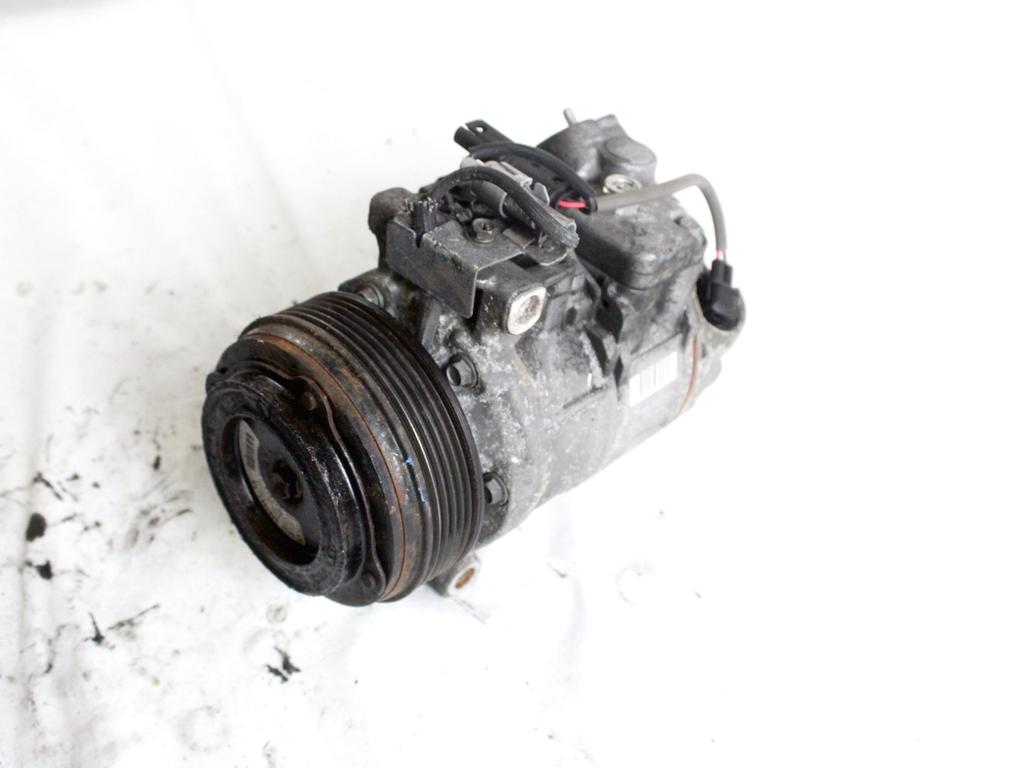 64526987862 COMPRESSORE CLIMATIZZATORE CLIMA A/C BMW SERIE 1 123D E82 2.0 D 150KW 6M 2P (2009) RICAMBIO USATO