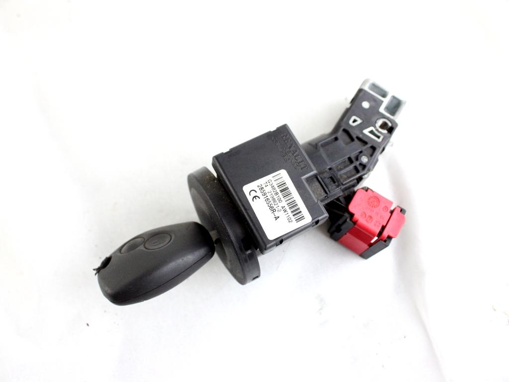 237102213R KIT ACCENSIONE AVVIAMENTO DACIA DOKKER 1.5 D 66KW 5M 5P (2013) RICAMBIO USATO CON CENTRALINA MOTORE, BLOCCHETTI ACCENSIONE APERTURA CON CHIAVE 285916556R 284B14559R