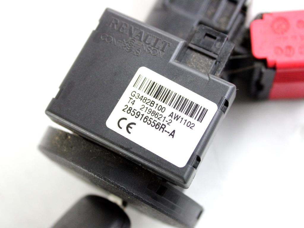 237102213R KIT ACCENSIONE AVVIAMENTO DACIA DOKKER 1.5 D 66KW 5M 5P (2013) RICAMBIO USATO CON CENTRALINA MOTORE, BLOCCHETTI ACCENSIONE APERTURA CON CHIAVE 285916556R 284B14559R