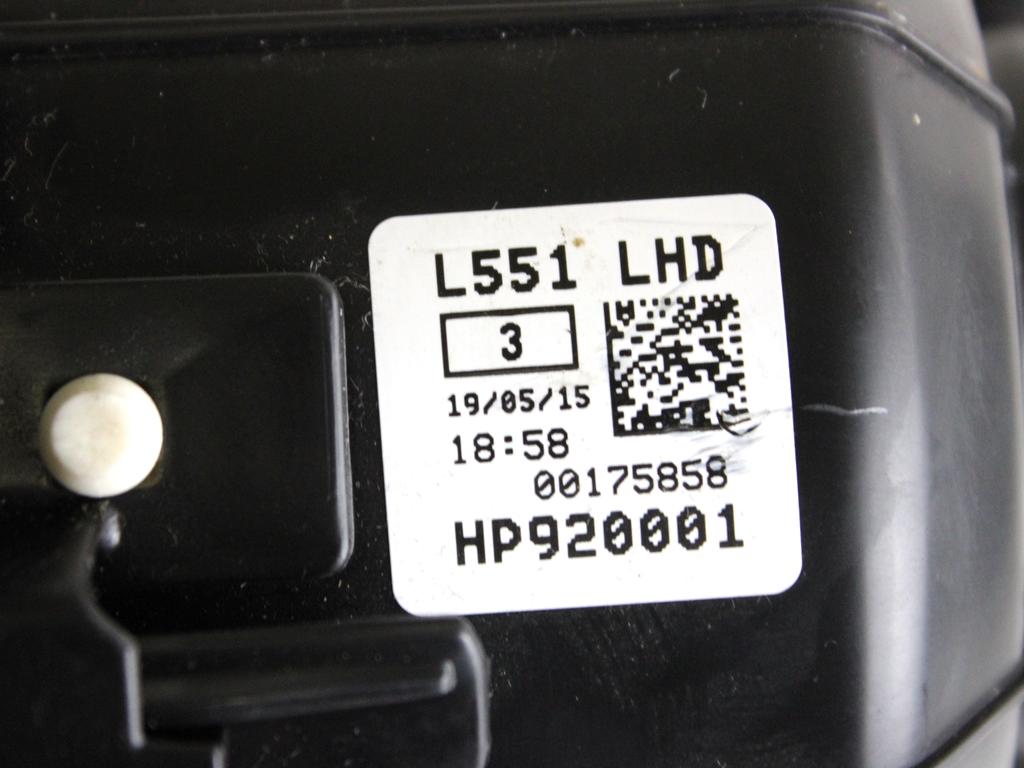 LR159881 MOTORINO VENTOLA VENTILAZIONE ABITACOLO LAND ROVER RANGE ROVER EVOQUE L551 MHEV 2.0 I 4X4 110KW AUT 5P (2019) RICAMBIO USATO 