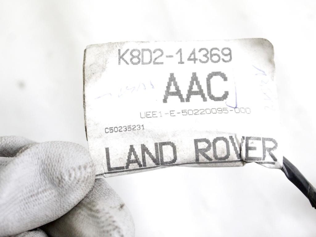 K8D2-14369-AAC CABLAGGIO SENSORI DI PARCHEGGIO PARAURTI ANTERIORE LAND ROVER RANGE ROVER EVOQUE L551 MHEV 2.0 I 4X4 110KW AUT 5P (2019) RICAMBIO USATO 