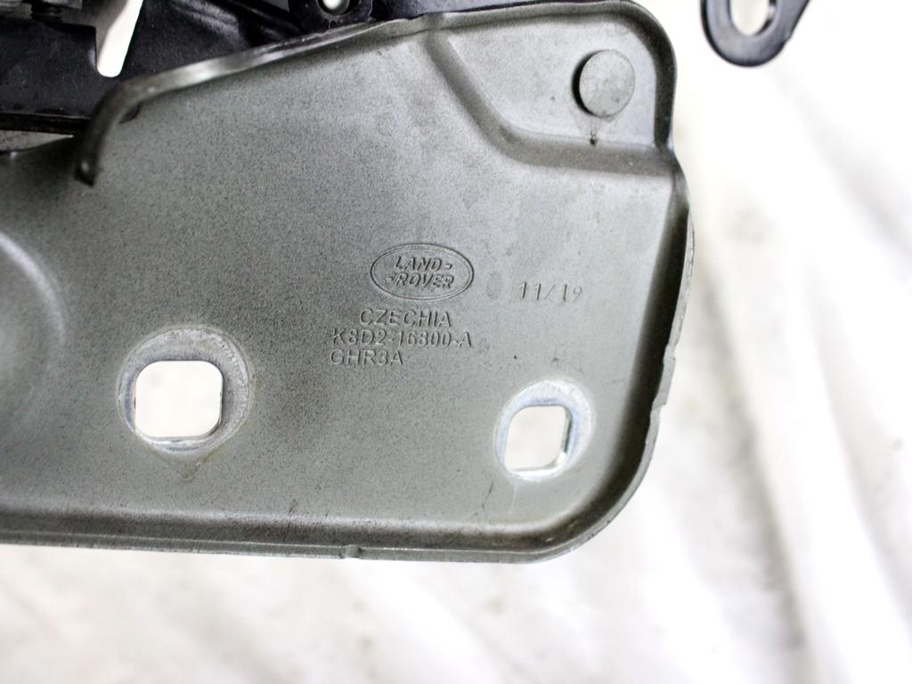 K8D2-16800-AD CERNIERA COFANO ANTERIORE LATO DESTRO LAND ROVER RANGE ROVER EVOQUE L551 MHEV 2.0 I 4X4 110KW AUT 5P (2019) RICAMBIO USATO 