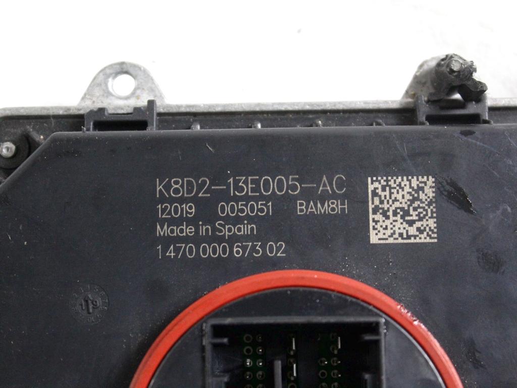 K8D2-13E005-AC CENTRALINA FARO LED LAND ROVER RANGE ROVER EVOQUE L551 MHEV 2.0 I 4X4 110KW AUT 5P (2019) RICAMBIO USATO 