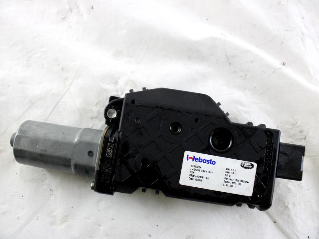 K8D2-53508-AA MOTORINO APERTURA TETTO APRIBILE LATO SINISTRO LAND ROVER RANGE ROVER EVOQUE L551 MHEV 2.0 I 4X4 110KW AUT 5P (2019) RICAMBIO USATO 