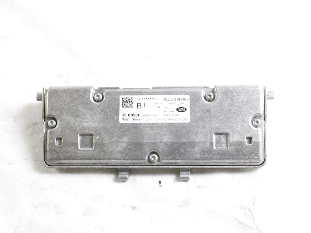 K8D2-19H406-BH CENTRALINA TELECAMERA ANTERIORE LANE ASSIST LAND ROVER RANGE ROVER EVOQUE L551 MHEV 2.0 I 4X4 110KW AUT 5P (2019) RICAMBIO USATO 