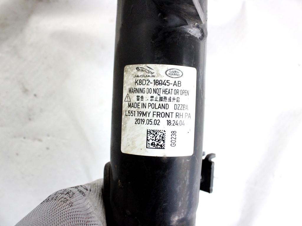 K8D2-18045-AB AMMORTIZZATORE ANTERIORE DESTRO LAND ROVER RANGE ROVER EVOQUE L551 MHEV 2.0 I 4X4 110KW AUT 5P (2019) RICAMBIO USATO
