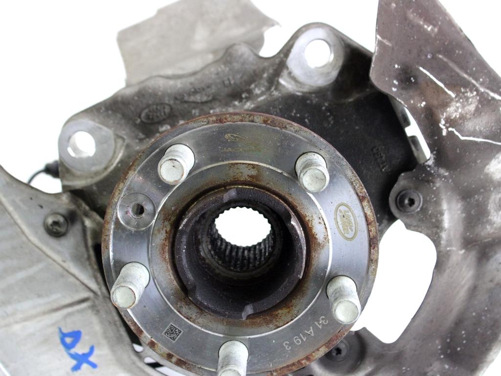LR166002 MONTANTE SOSPENSIONE ANTERIORE DESTRO MOZZO CUSCINETTO LAND ROVER RANGE ROVER EVOQUE L551 MHEV 2.0 I 4X4 110KW AUT 5P (2019) RICAMBIO USATO LR138941 LR114244