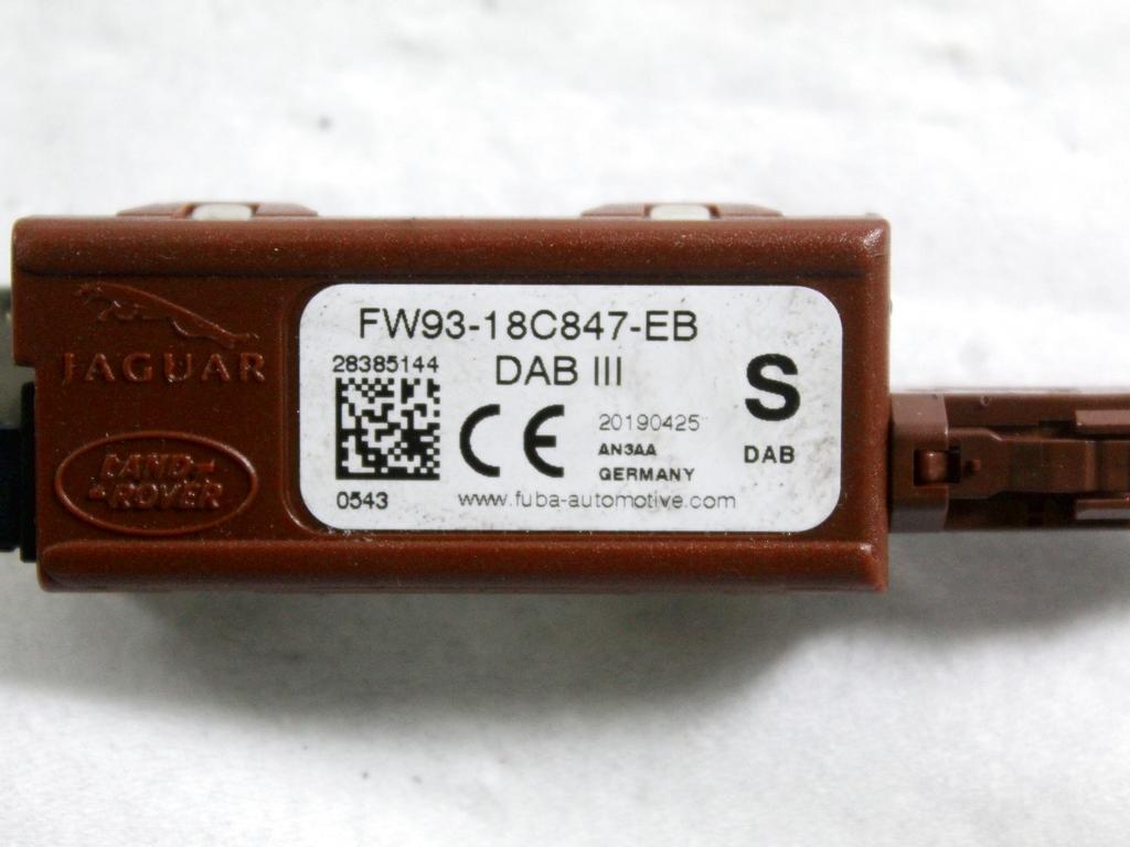 FW93-18C847-BB CENTRALINA AMPLIFICATORE ANTENNA LAND ROVER RANGE ROVER EVOQUE L551 MHEV 2.0 I 4X4 110KW AUT 5P (2019) RICAMBIO USATO