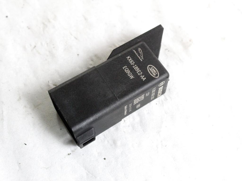 KX63-189E2-AA CENTRALINA RELÈ PRERISCALDAMENTO CANDELETTE LAND ROVER RANGE ROVER EVOQUE L551 MHEV 2.0 I 4X4 110KW AUT 5P (2019) RICAMBIO USATO 0281003183