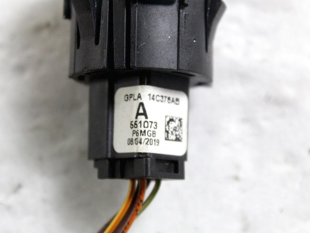 GPLA-14C376-AB COMANDO INTERRUTTORE ACCENSIONE SPEGNIMENTO START AND STOP ENGINE LAND ROVER RANGE ROVER EVOQUE L551 MHEV 2.0 I 4X4 110KW AUT 5P (2019) RICAMBIO USATO