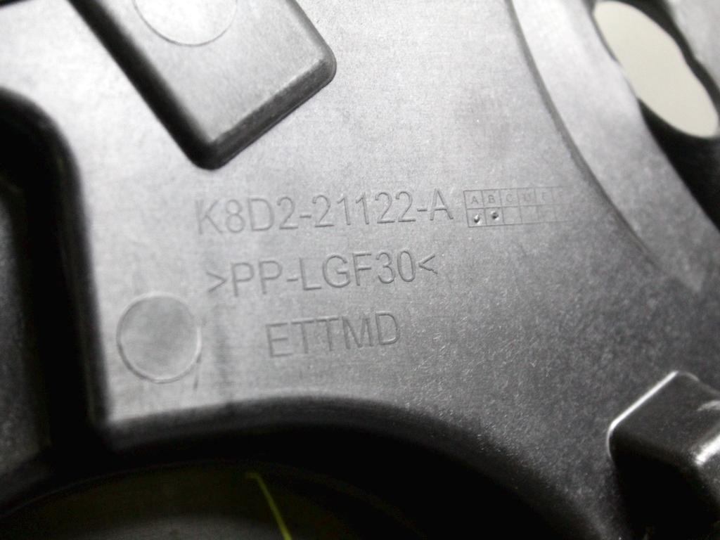 K8D2-21122-A  PANNELLO SUPPORTO MECCANISMO ALZA-CRISTALLO PORTA ANTERIORE DESTRA LAND ROVER RANGE ROVER EVOQUE L551 MHEV 2.0 I 4X4 110KW AUT 5P (2019) RICAMBIO USATO