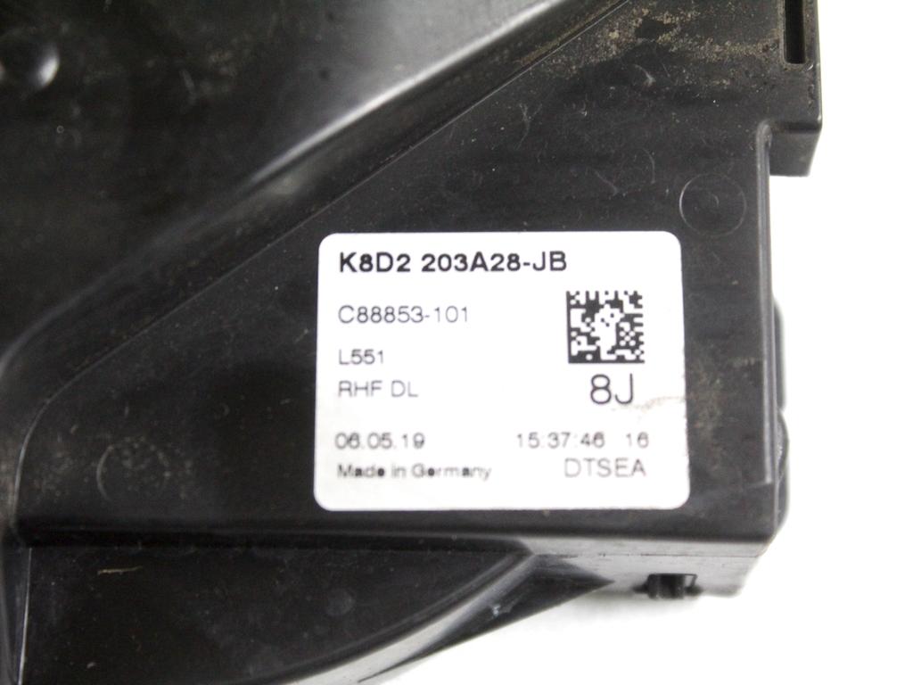 K8D2-203A28-JB CHIUSURA SERRATURA PORTA ANTERIORE DESTRA LAND ROVER RANGE ROVER EVOQUE L551 MHEV 2.0 I 4X4 110KW AUT 5P (2019) RICAMBIO USATO