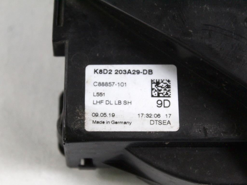 K8D2-203A29-DB CHIUSURA SERRATURA PORTA ANTERIORE SINISTRA LAND ROVER RANGE ROVER EVOQUE L551 MHEV 2.0 I 4X4 110KW AUT 5P (2019) RICAMBIO USATO